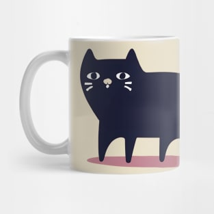 Black cat Halloween Mug